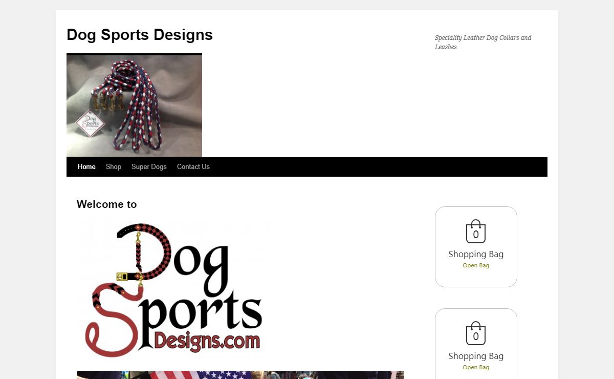Dog Sports Designs Leather leashes and collarsDog Sports Designs | Speciality Leather Dog Collars and Leashes