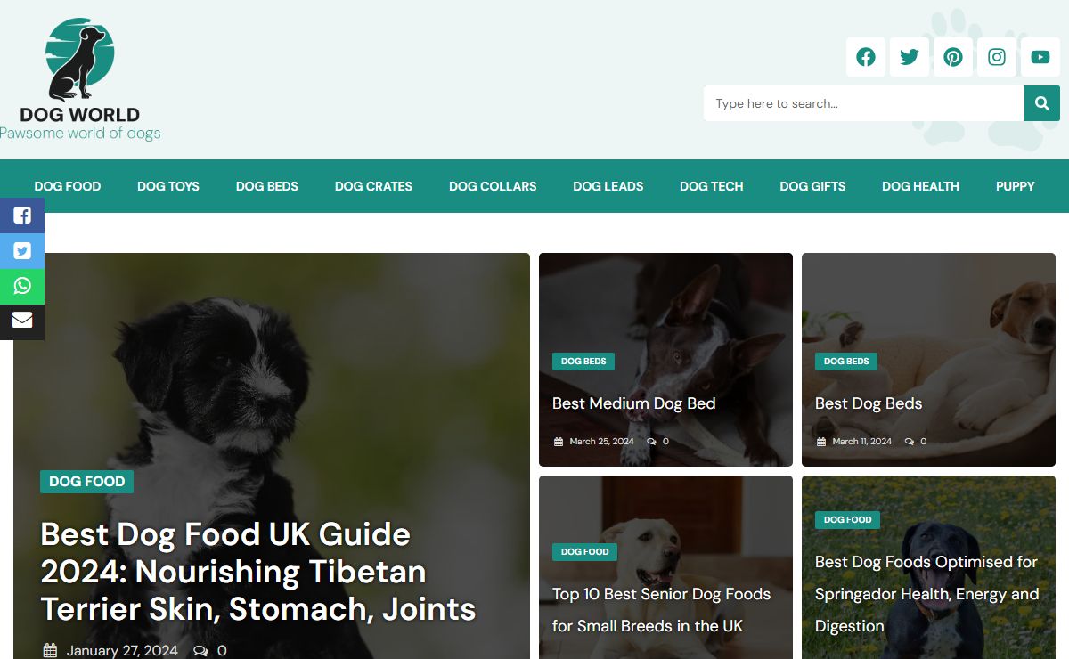 Dogworld - Pawsome world of dogs