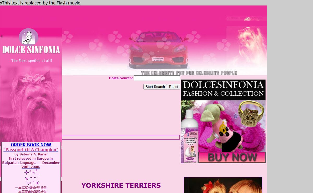 Welcome to Dolcesinfonia.com