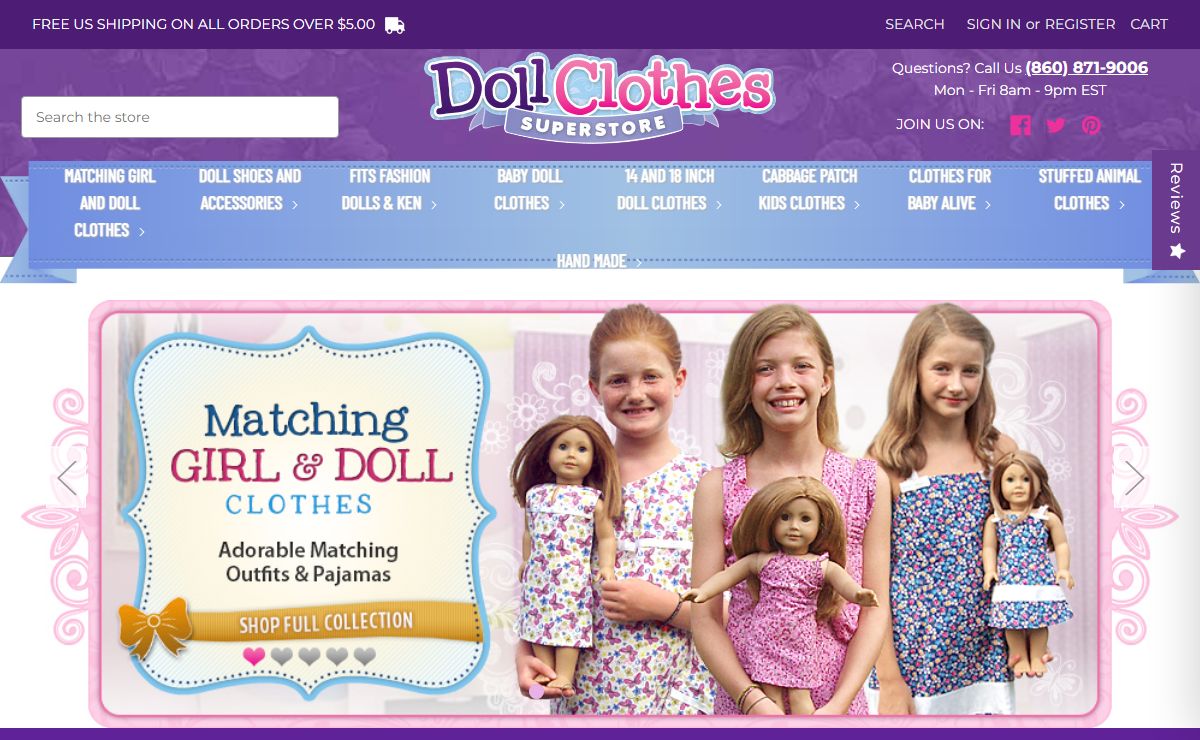 Doll Clothes Superstore | Buy Custom Barbie Doll Clothes Online