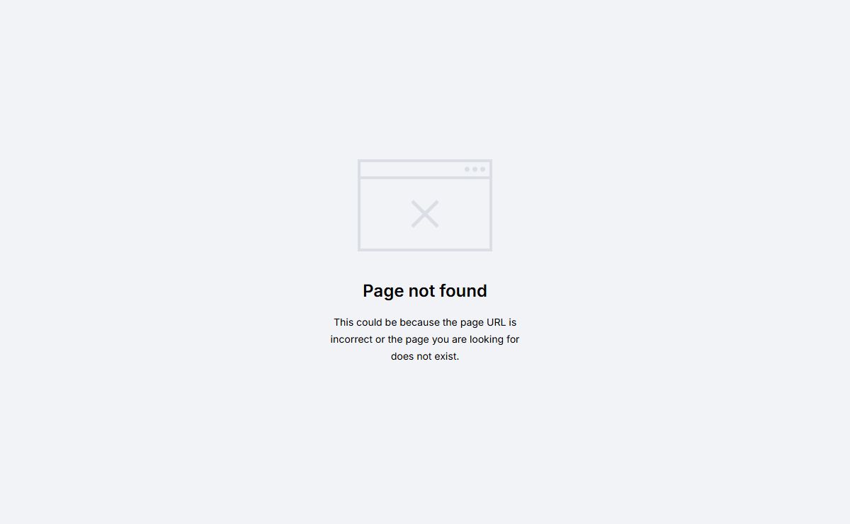 Website Builder 404