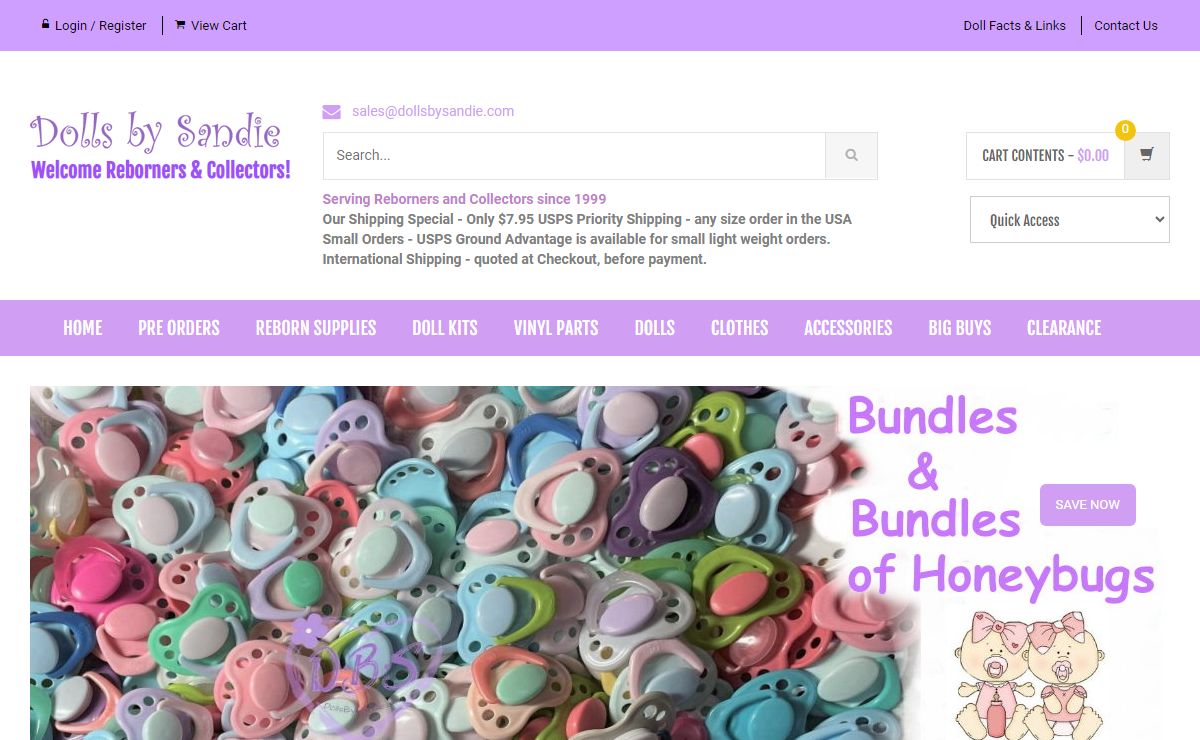 DBS Reborn Supplies, Doll Kits, Doll Supplies, Doll Accessories, West Lawn, PA