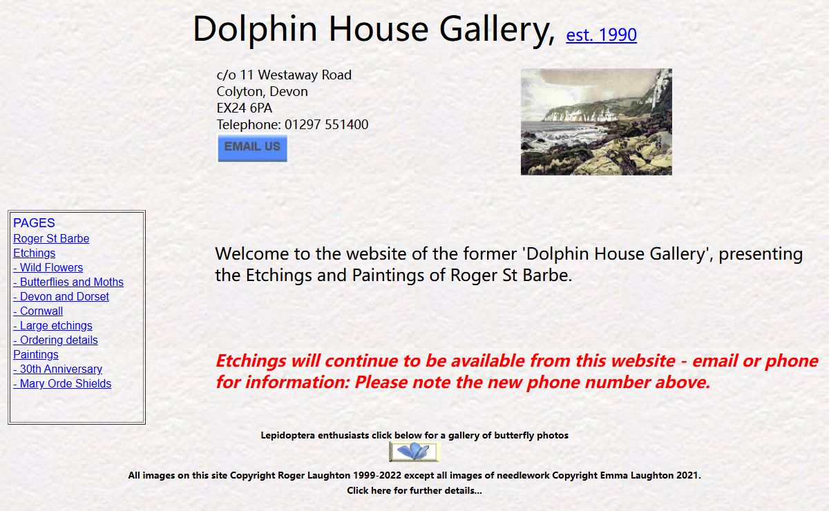 Dolphin House Gallery Pictures and Framing in Devon