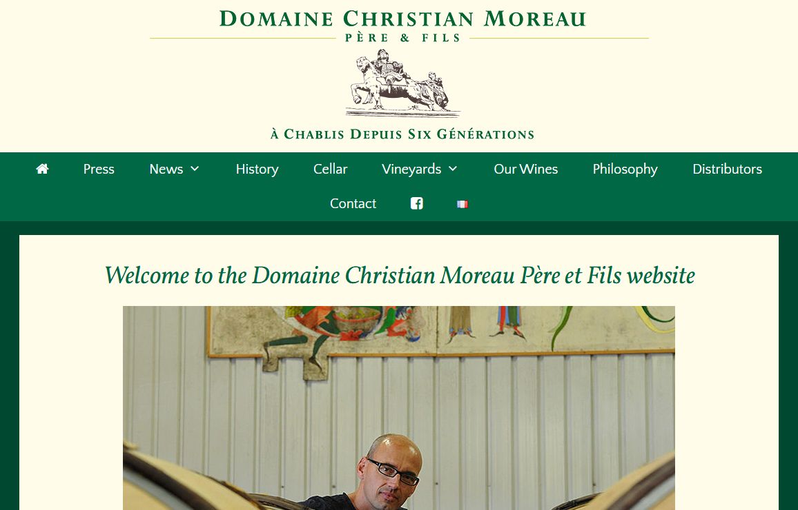 Domaine Christian Moreau Père et Fils – Vins de Chablis en Bourgogne