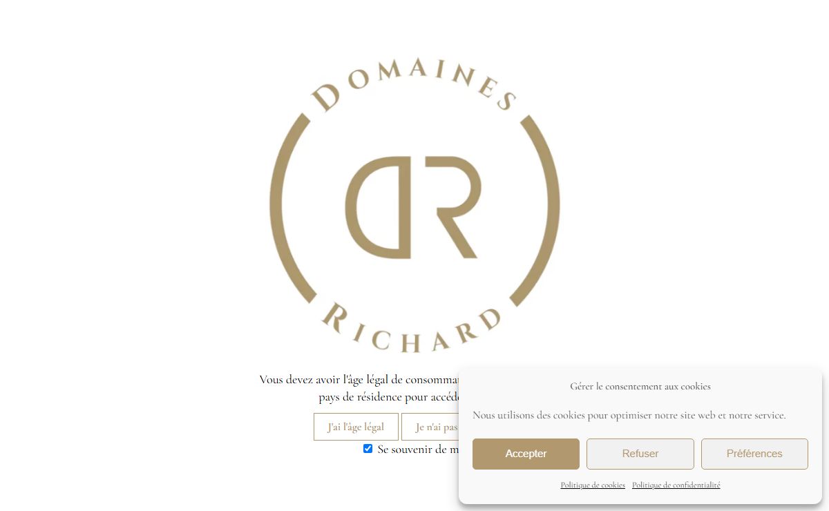 Domaines Richard - Vallée du Rhône - Beaujolais - Bordeaux