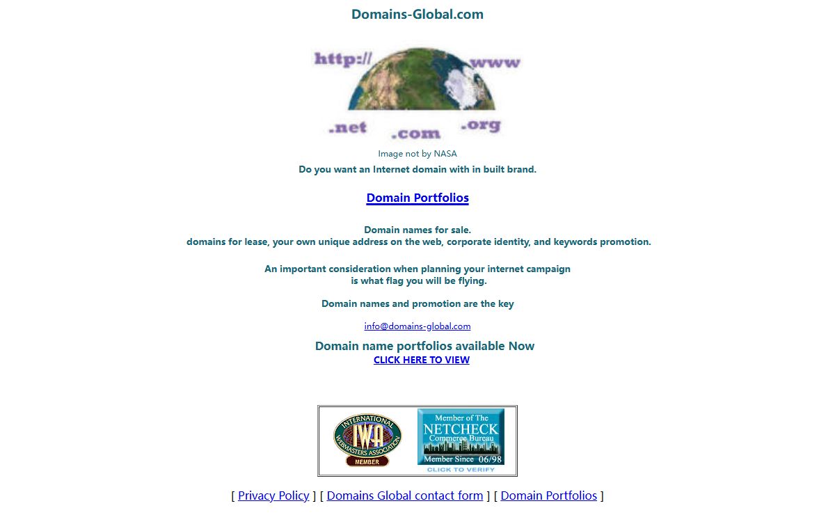 Domain names sales and acquisitions