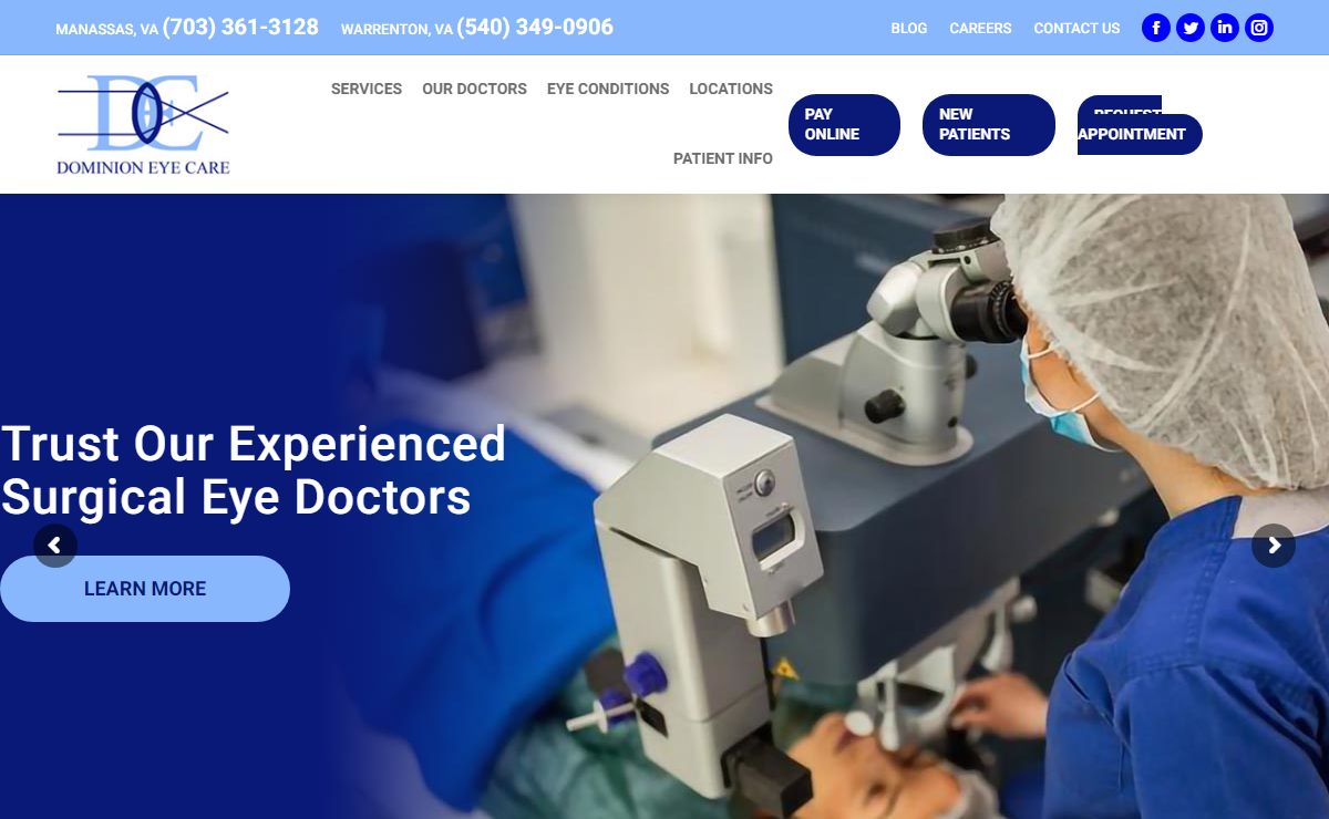 Eye Doctor | Ophthalmologist | Dominion Eye Care