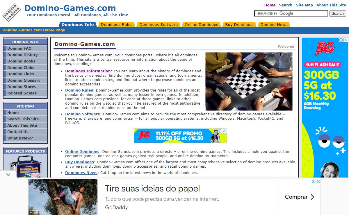 Domino-Games.com - All Dominoes, All The Time