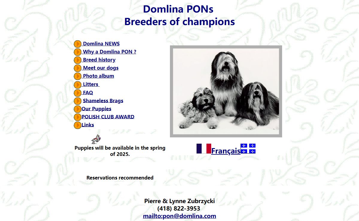 Domlina PONs