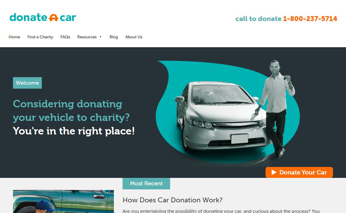 Car Donations - DonateACar.com