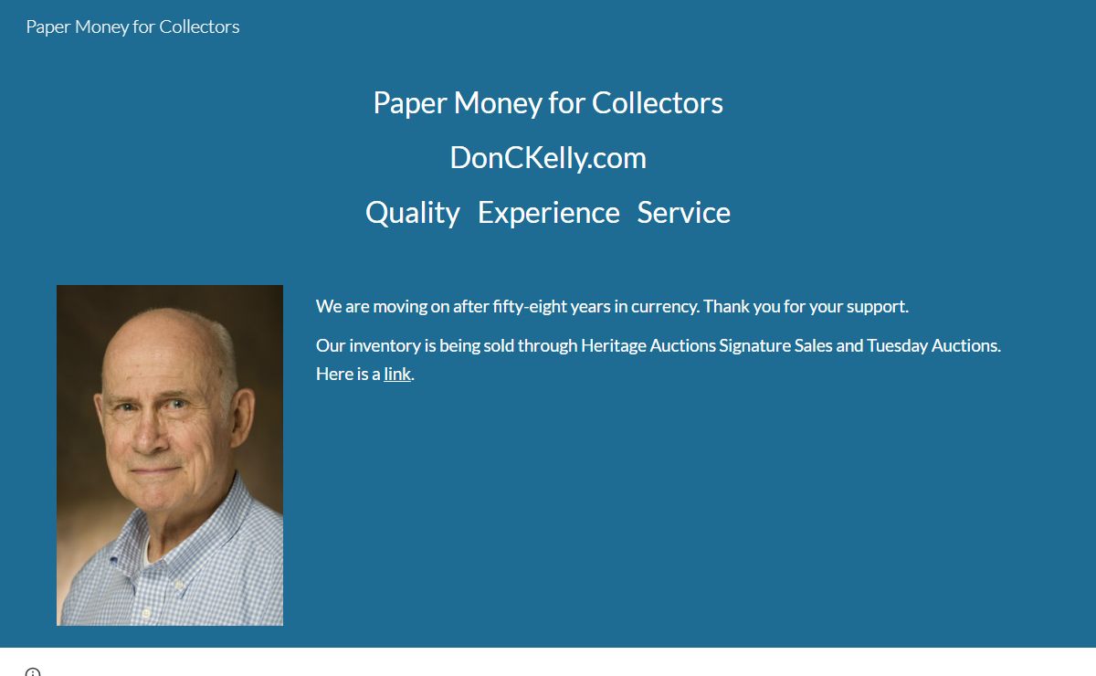 Paper Money for Collectors