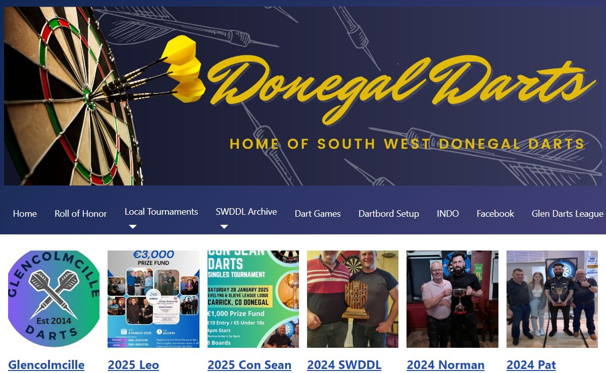 Welcome to Donegal Darts