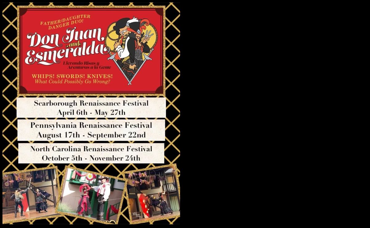 Don Juan and Miguel Swordfighting Comedy