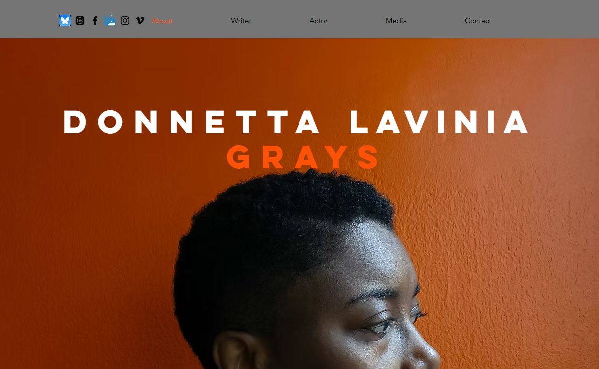Actor. Playwright. Screenwriter. | DonnettaGrays.com