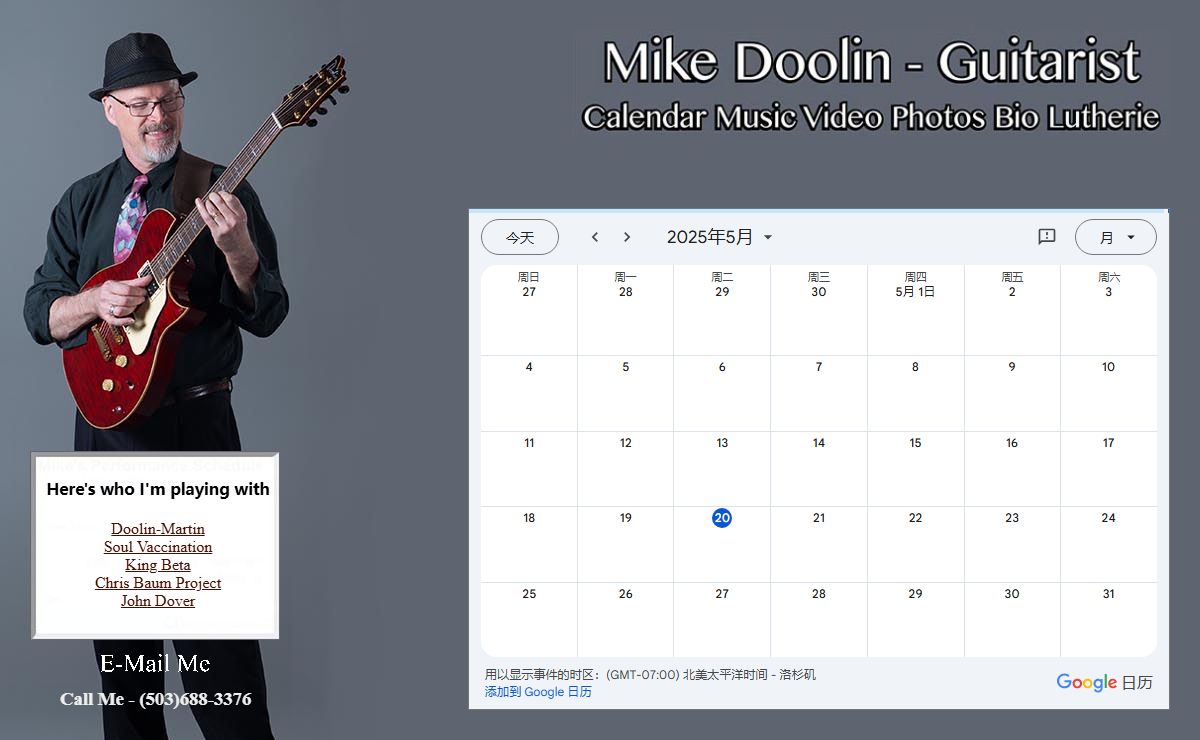 Mike Doolin - Guitarist