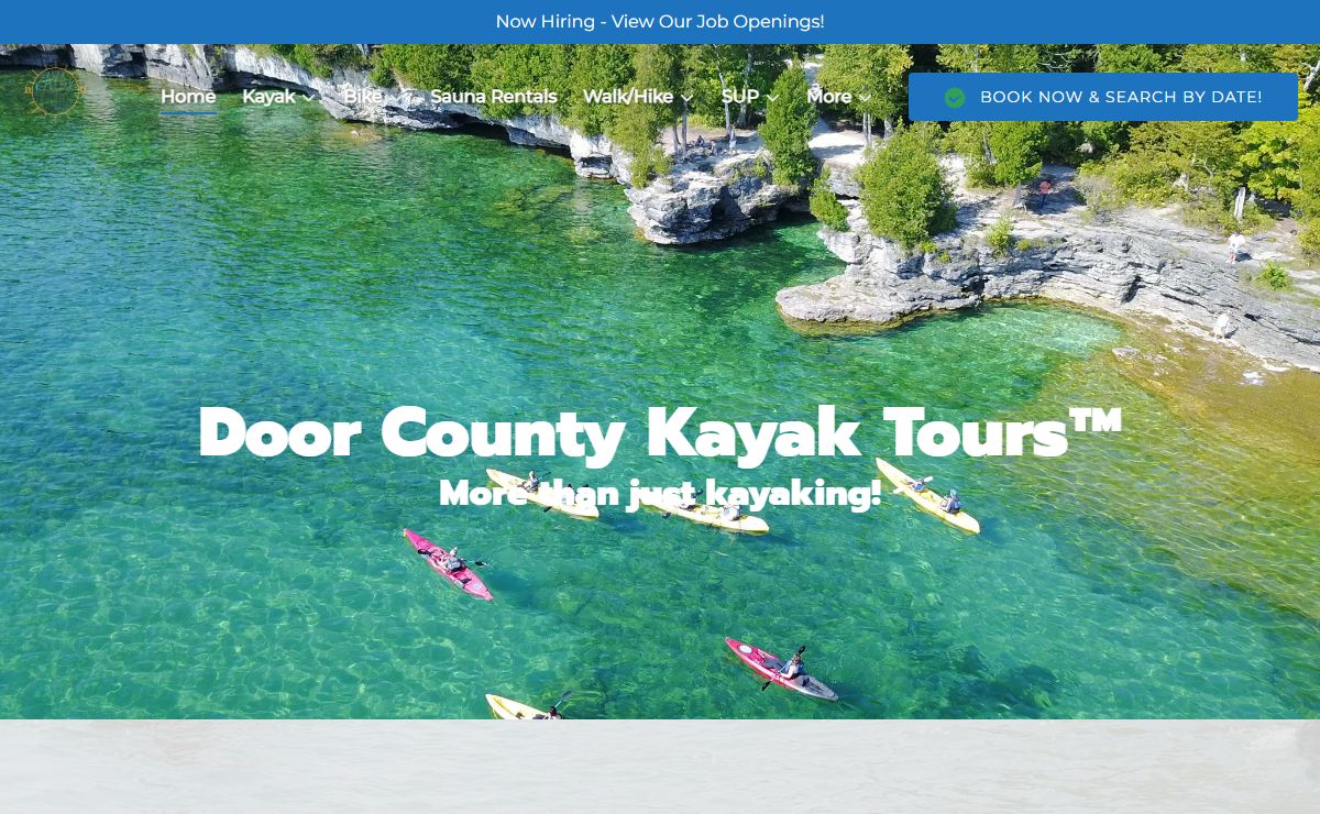 Door County Kayak Tours | Kayaking and E-Bike tours in Wisconsin