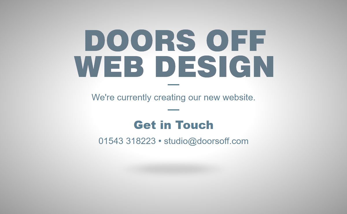 Doors Off Web Design