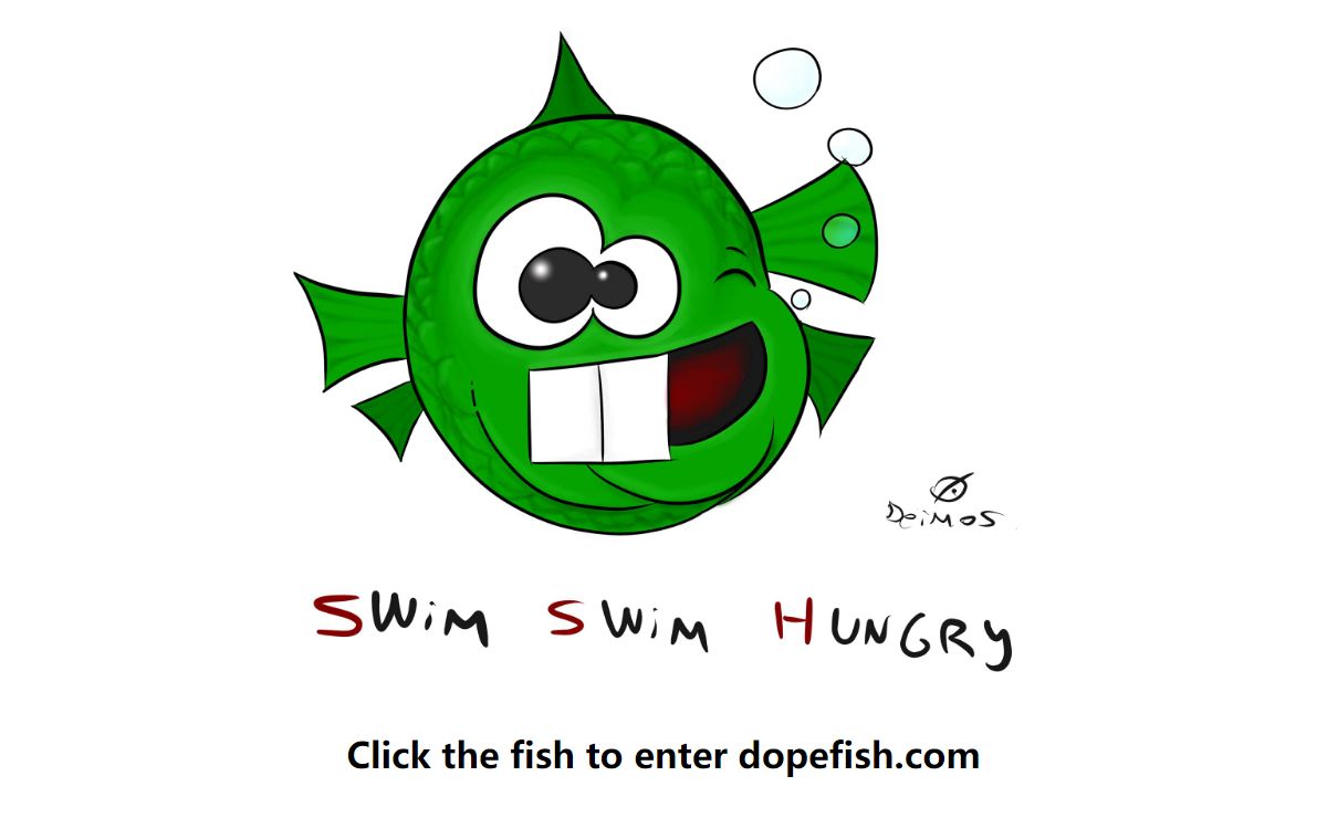 The Official Dopefish Home Page