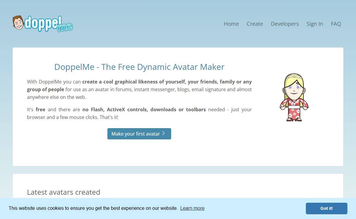 DoppelMe - Free Dynamic Avatar Maker