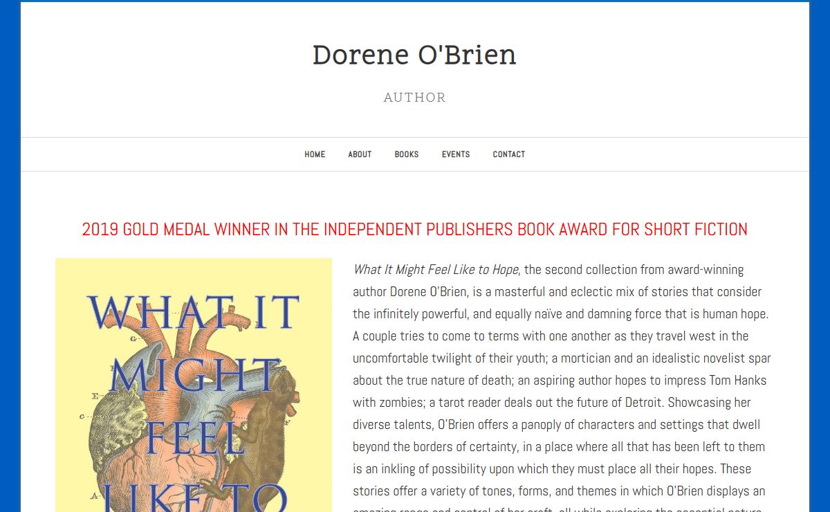 Dorene O'Brien – Author