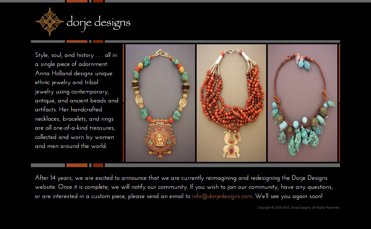 Unique ethnic jewelry and tribal jewelry -- Dorje Designs