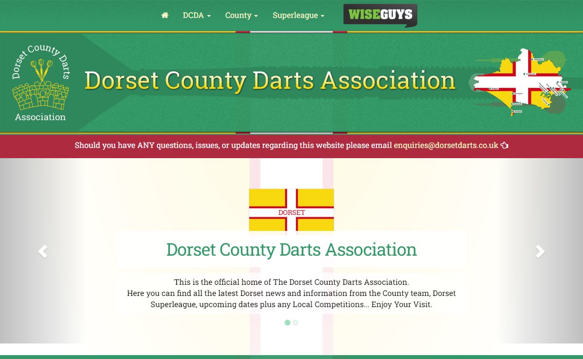 Dorset County Darts Association - The Home of County and Superleague Darts in Dorset