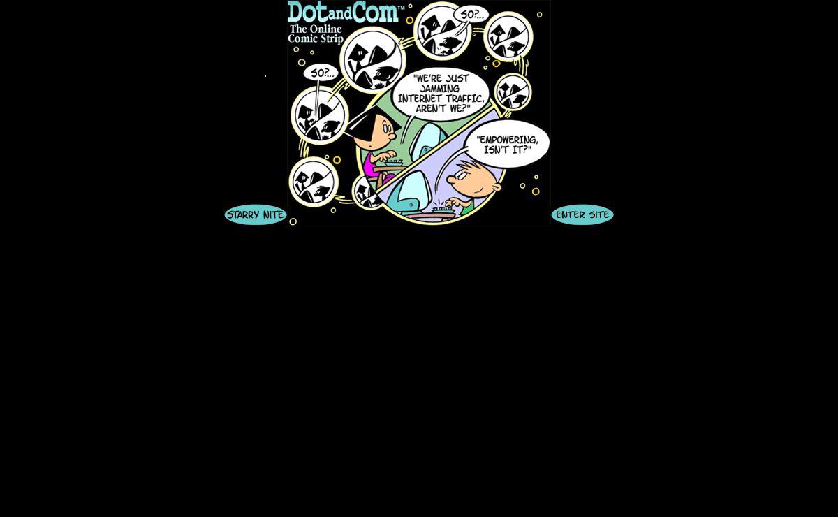 Comic Strips, Comics, Cartoons & Online Humor. Dot And Com: Online Comic Strip.