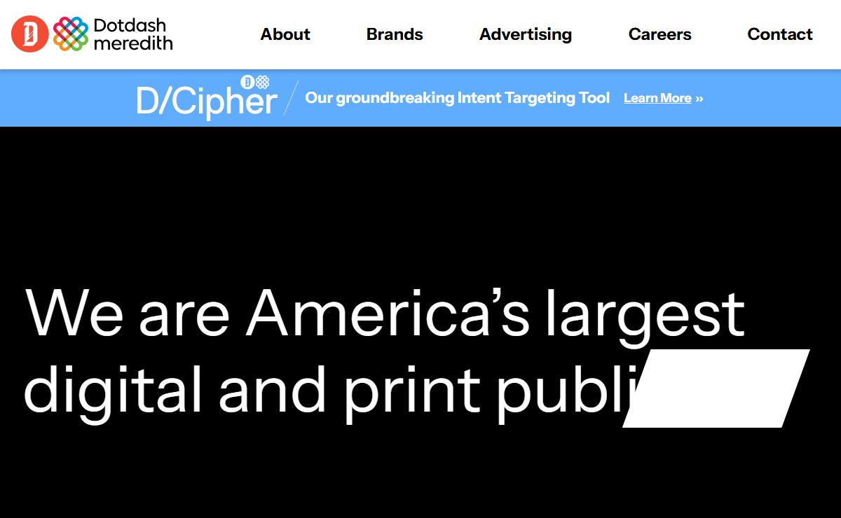 Dotdash Meredith - America's Largest Digital & Print Publisher