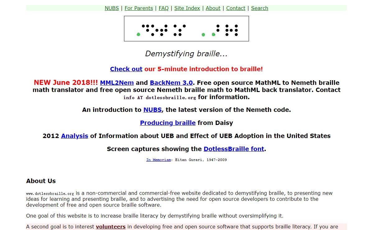 EASY INTRODUCTION to BRAILLE
