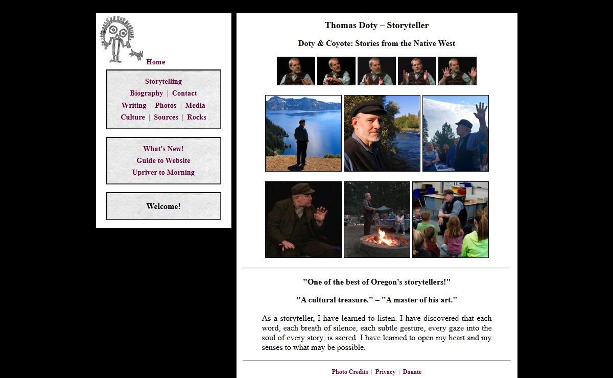 Thomas Doty - Storyteller