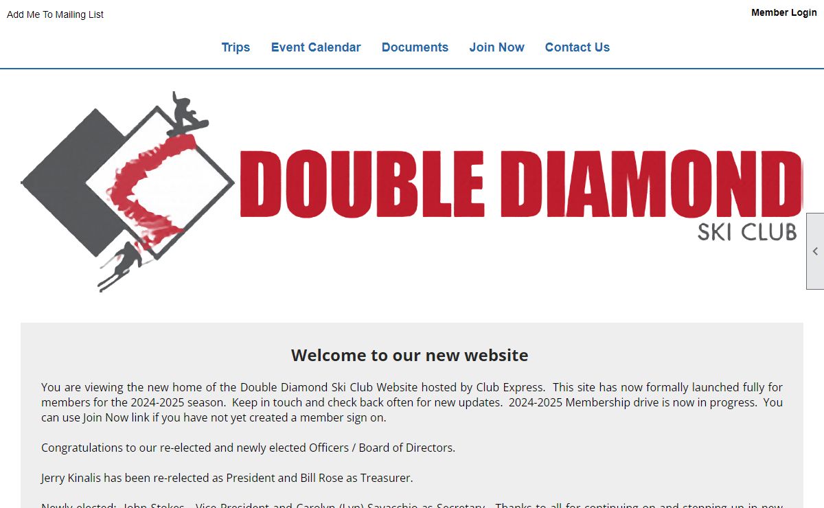 Home - Double Diamond Ski Club