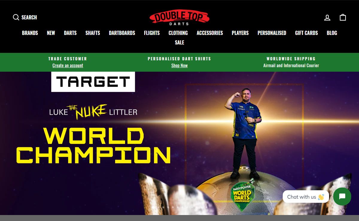 Darts Specialists - Over 3,000 Items Stocked – Double Top Darts