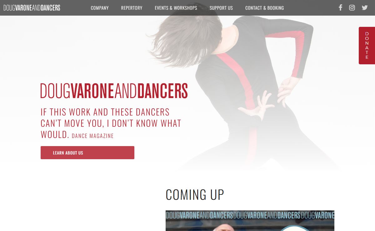 Doug Varone and Dancers | Home