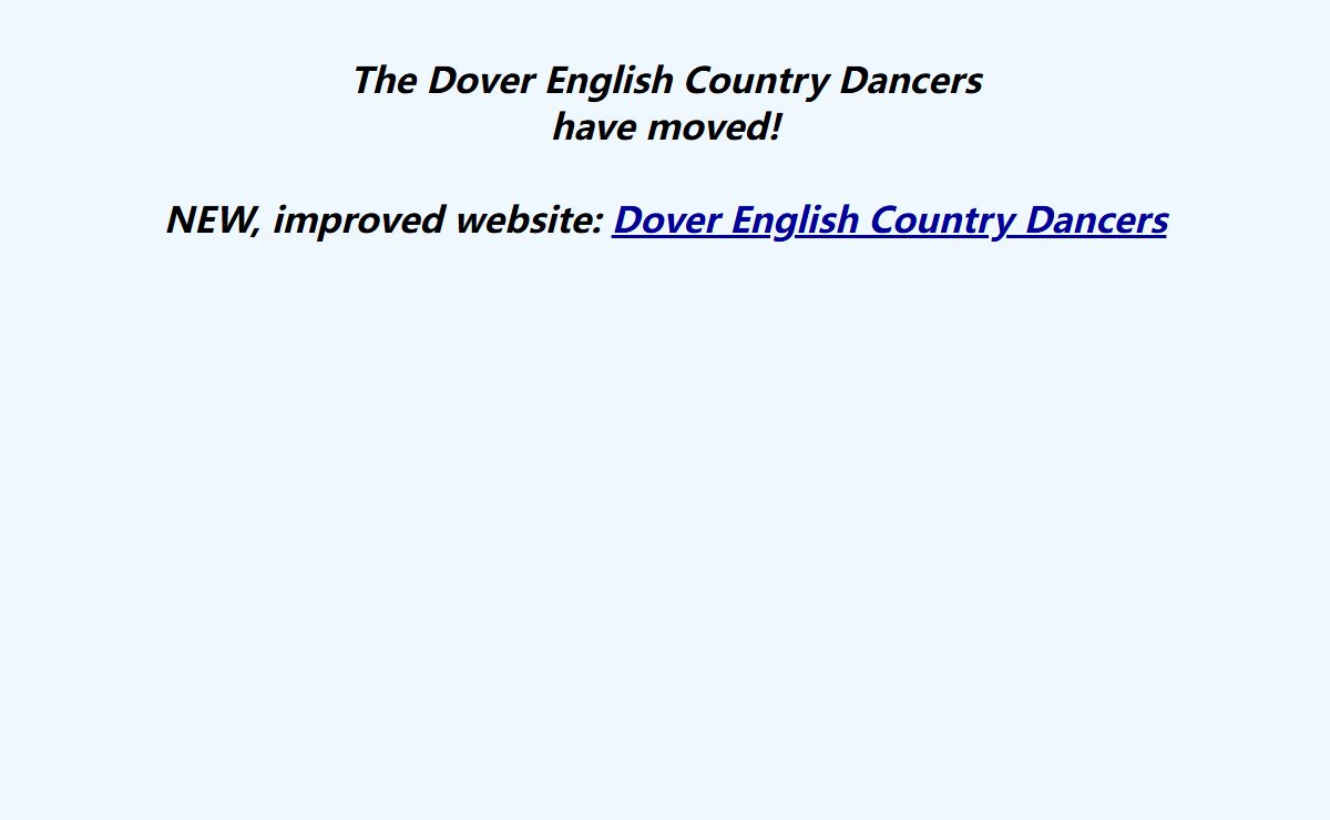 Dover English Country Dancers