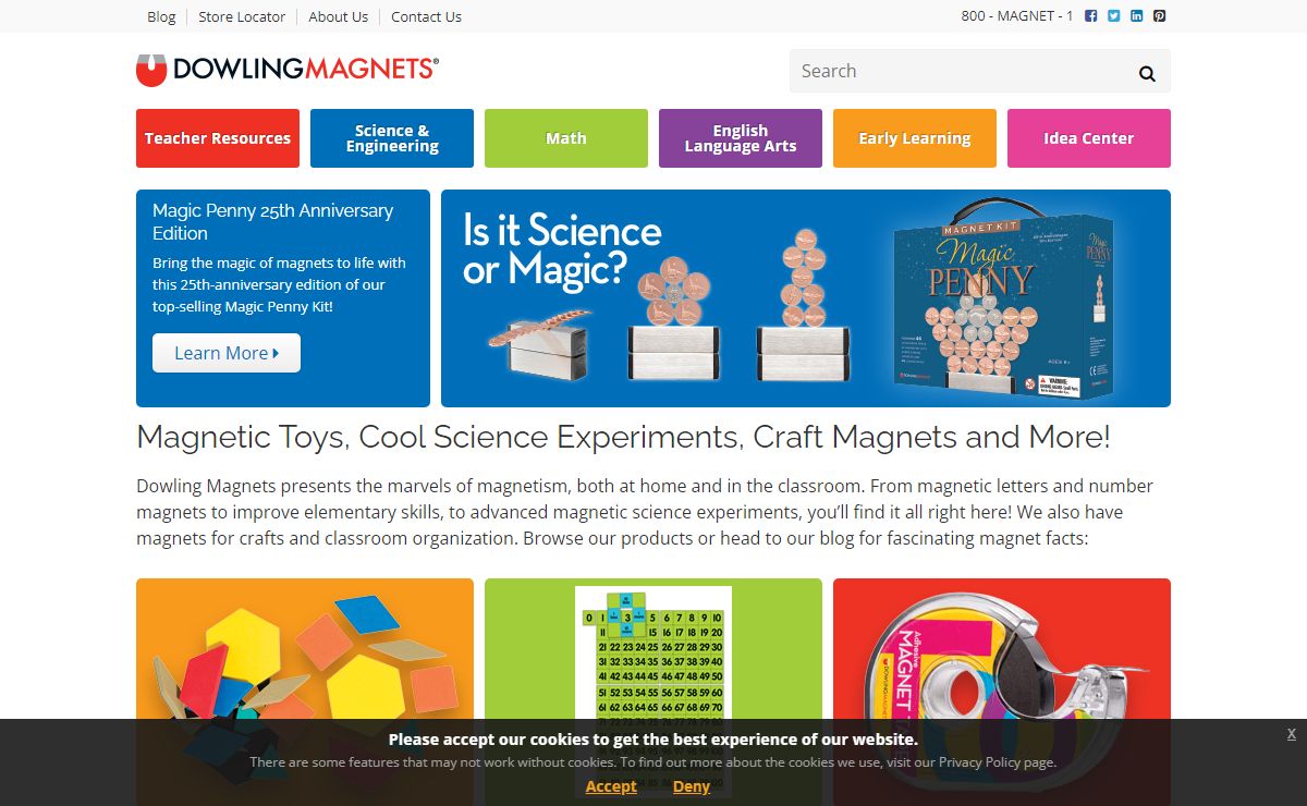 Educational Magnets For Home And School Magnet Experiments | Dowling Magnets