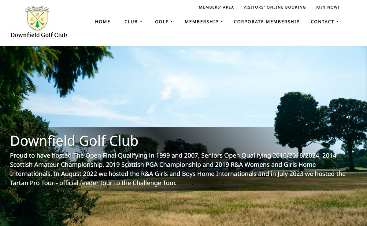 Home - Downfield Golf Club