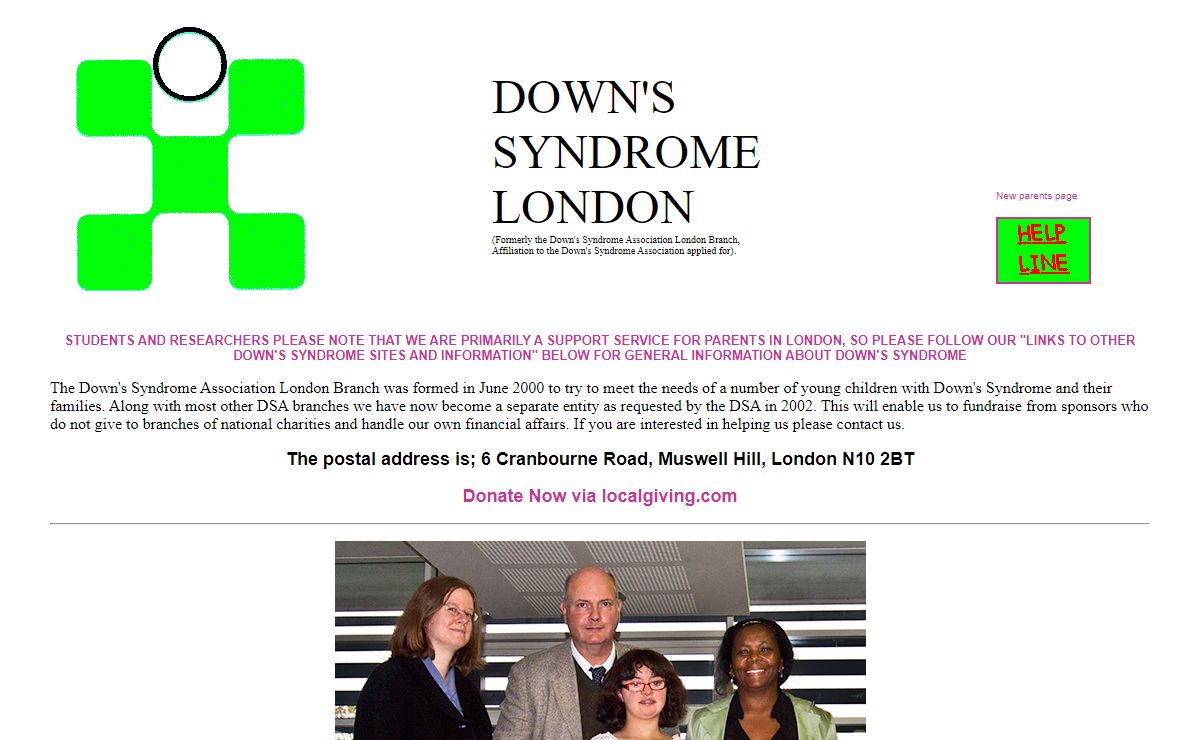Down's Syndrome Association - London Branch - UK