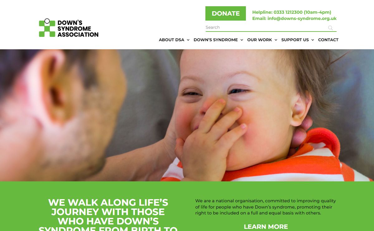 Home - Downs Syndrome Association