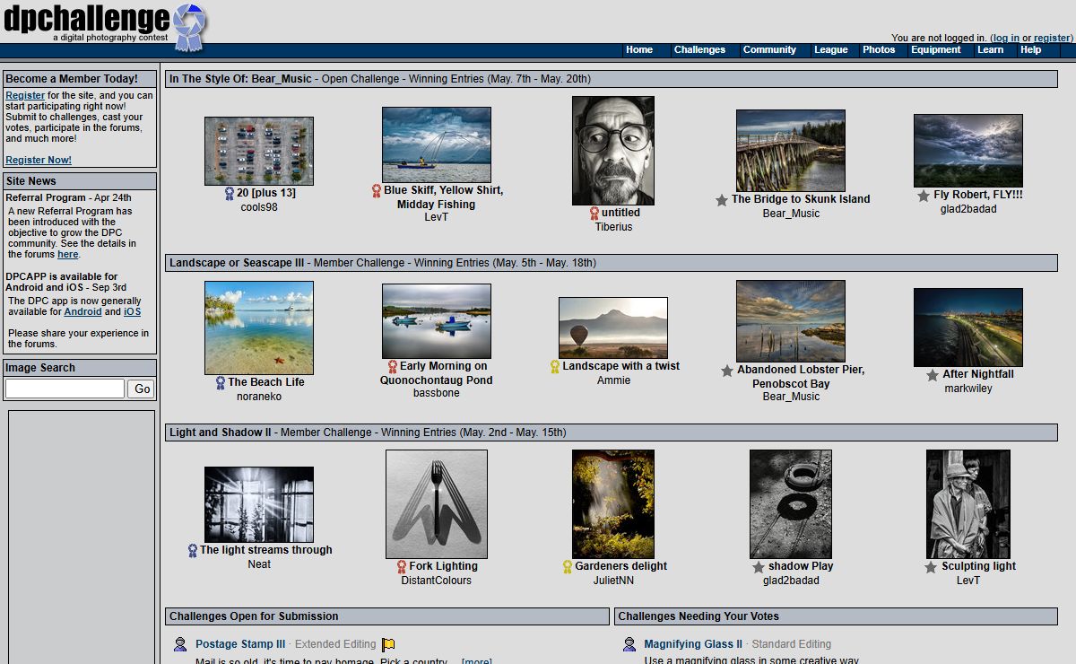 DPChallenge - A Digital Photography Contest