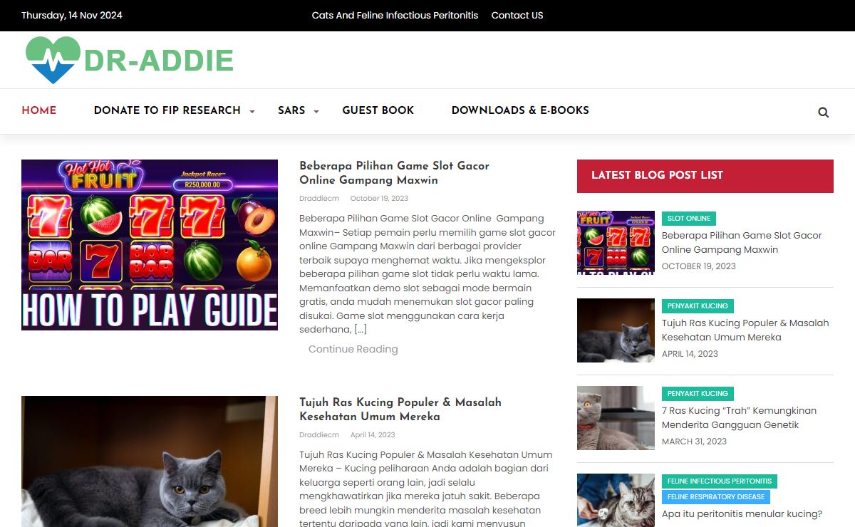 Dr-Addie - Berita Terbaru Kucing
