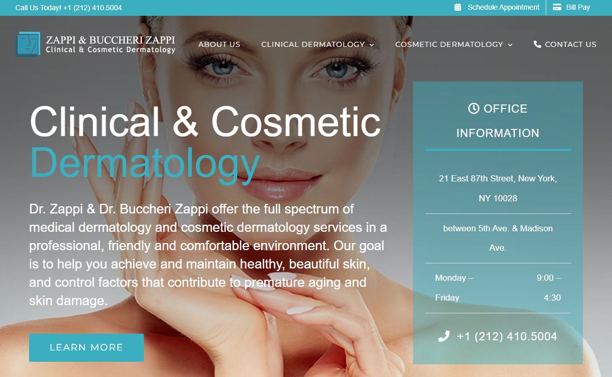 Dr. Eugene Zappi & Dr. Laura Buccheri Zappi – New York Dermatology & Dermatological Surgery
