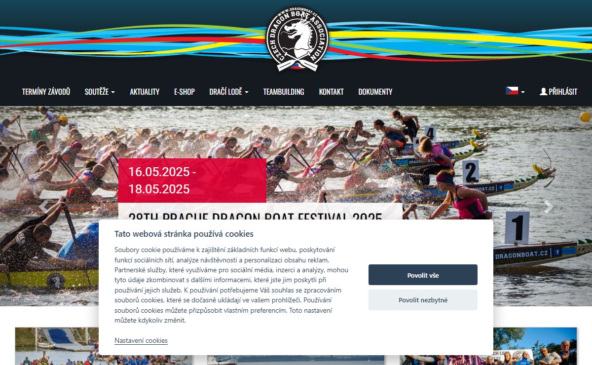 Dračí lodě - Česká asociace dračích lodí - Czech Dragon Boat Association