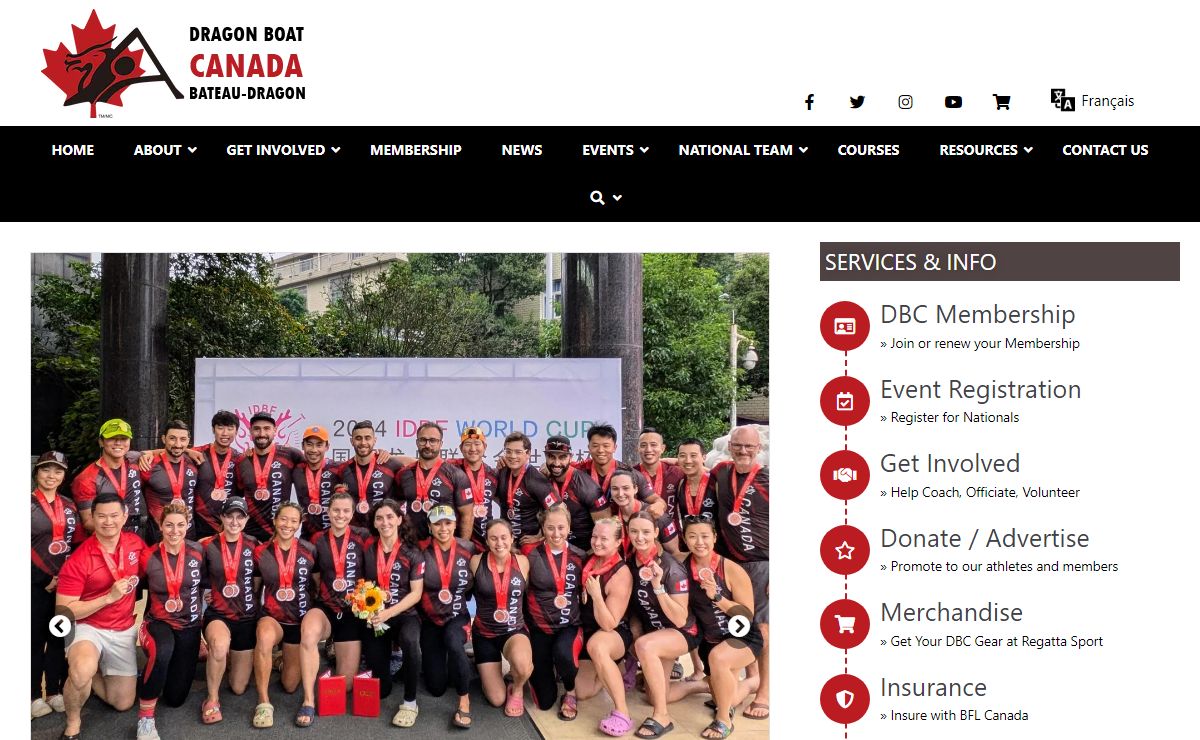 Home - Dragon Boat Canada