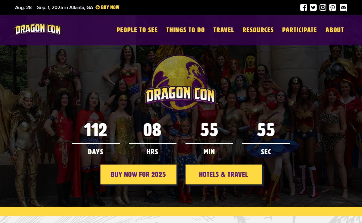 Dragon Con - Largest Multi-genre and Pop Culture Convention
