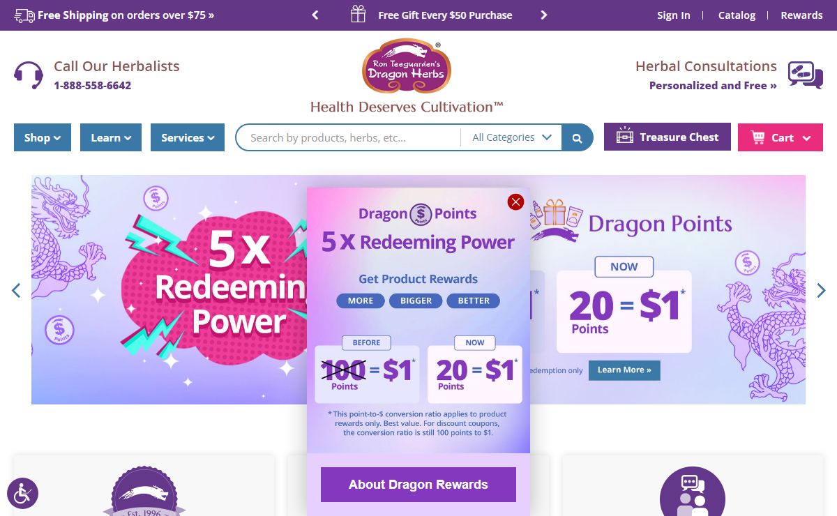 Dragon Herbs - Home Page