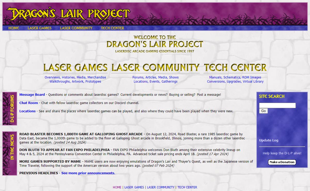 The Dragon's Lair Project