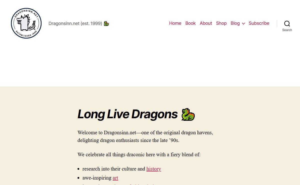 Dragons - History, Culture, Symbols, Art, and Poetry - Dragonsinn