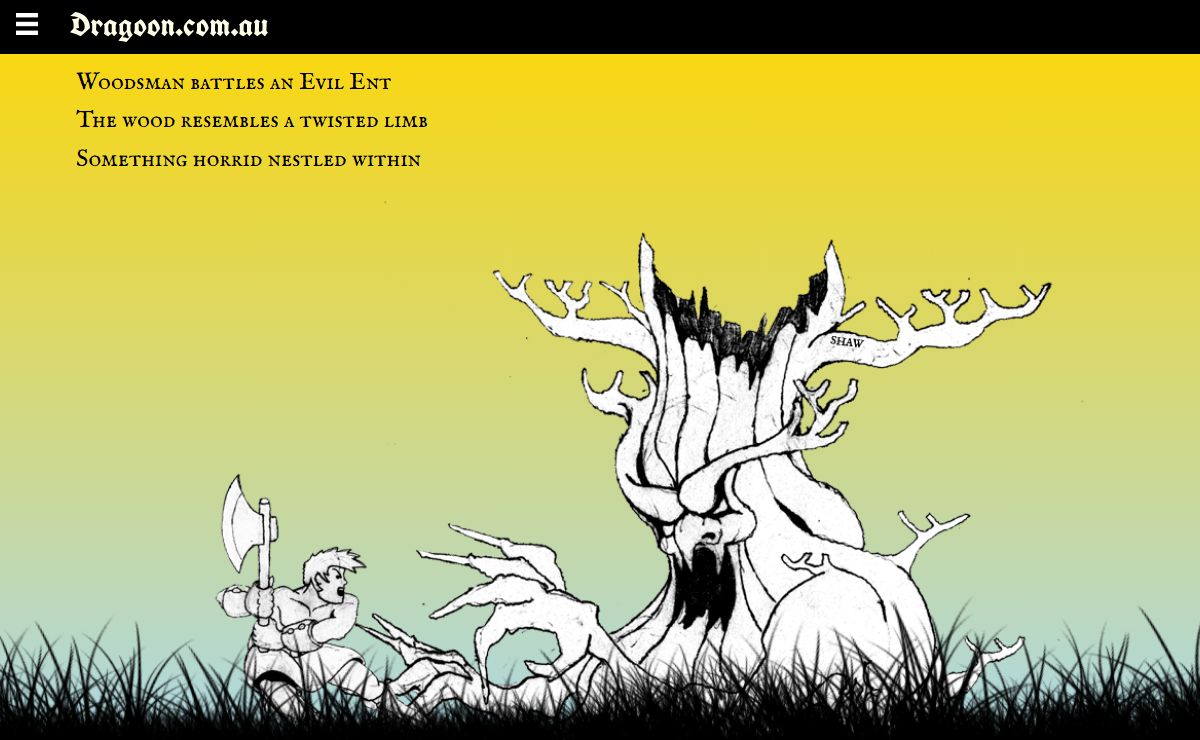 Illustrated bestiary of fantastic beings and majestic beasts