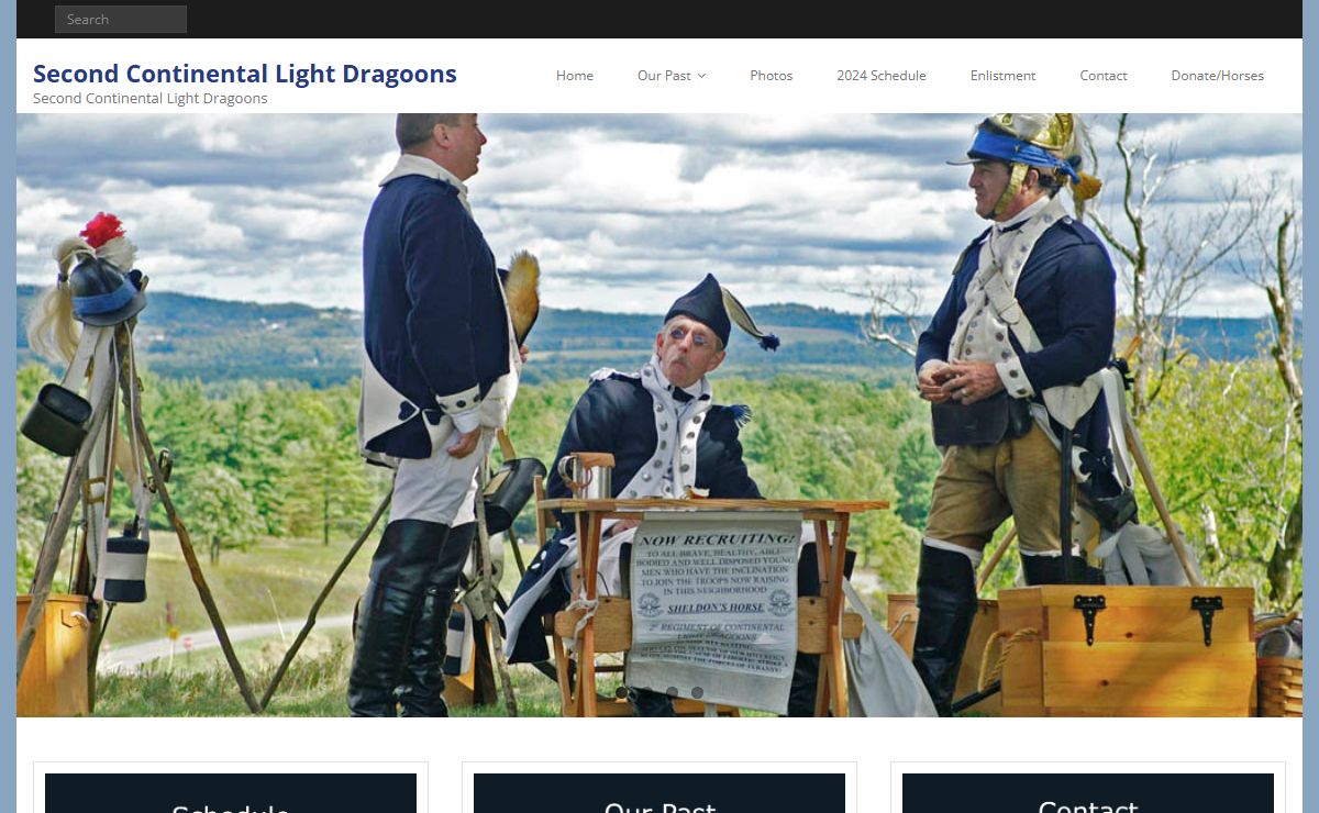 Second Continental Light Dragoons – Second Continental Light Dragoons