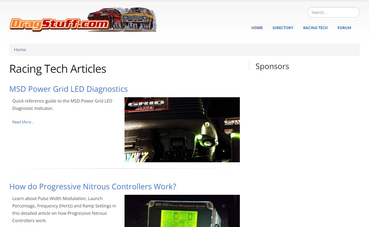 Dragstuff | Drag Racing Parts Directory, Classifieds and Racing Forums